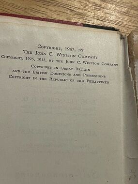 Vintage 1947 Peloubet’s Bible Dictionary
